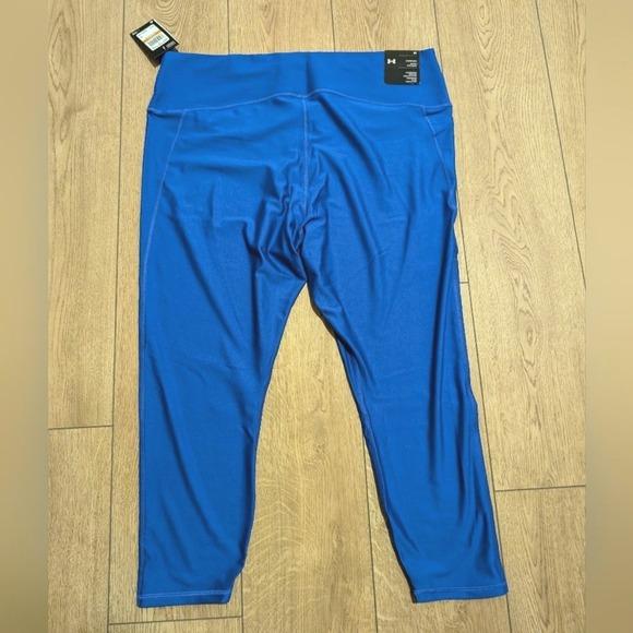 Under Armour NWT Plus 3X Blue Compression High Rise Ankle Pocket Leggings NEW - Picture 5 of 6
